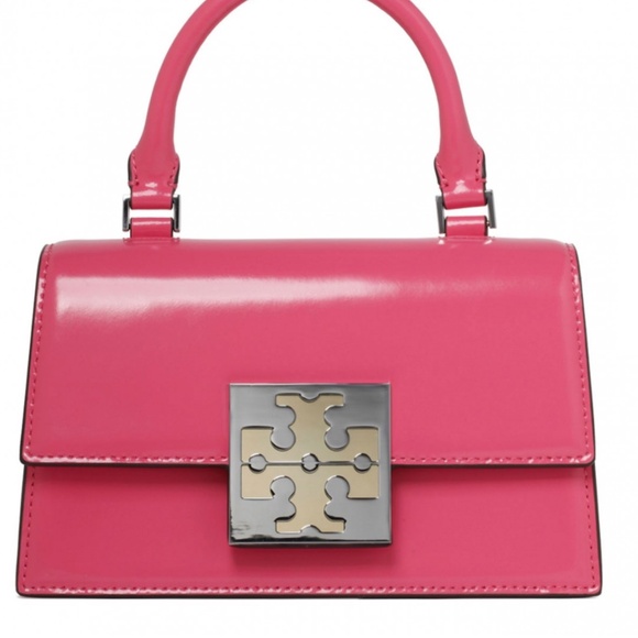 Tory Burch Bon Bon Spazolatto Mini Top Handle Bag - Picture 1 of 3